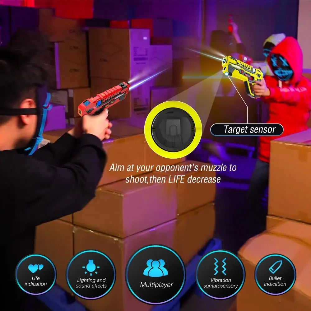 Laser Battle Pro – Le laser game à domicile comme en arène !