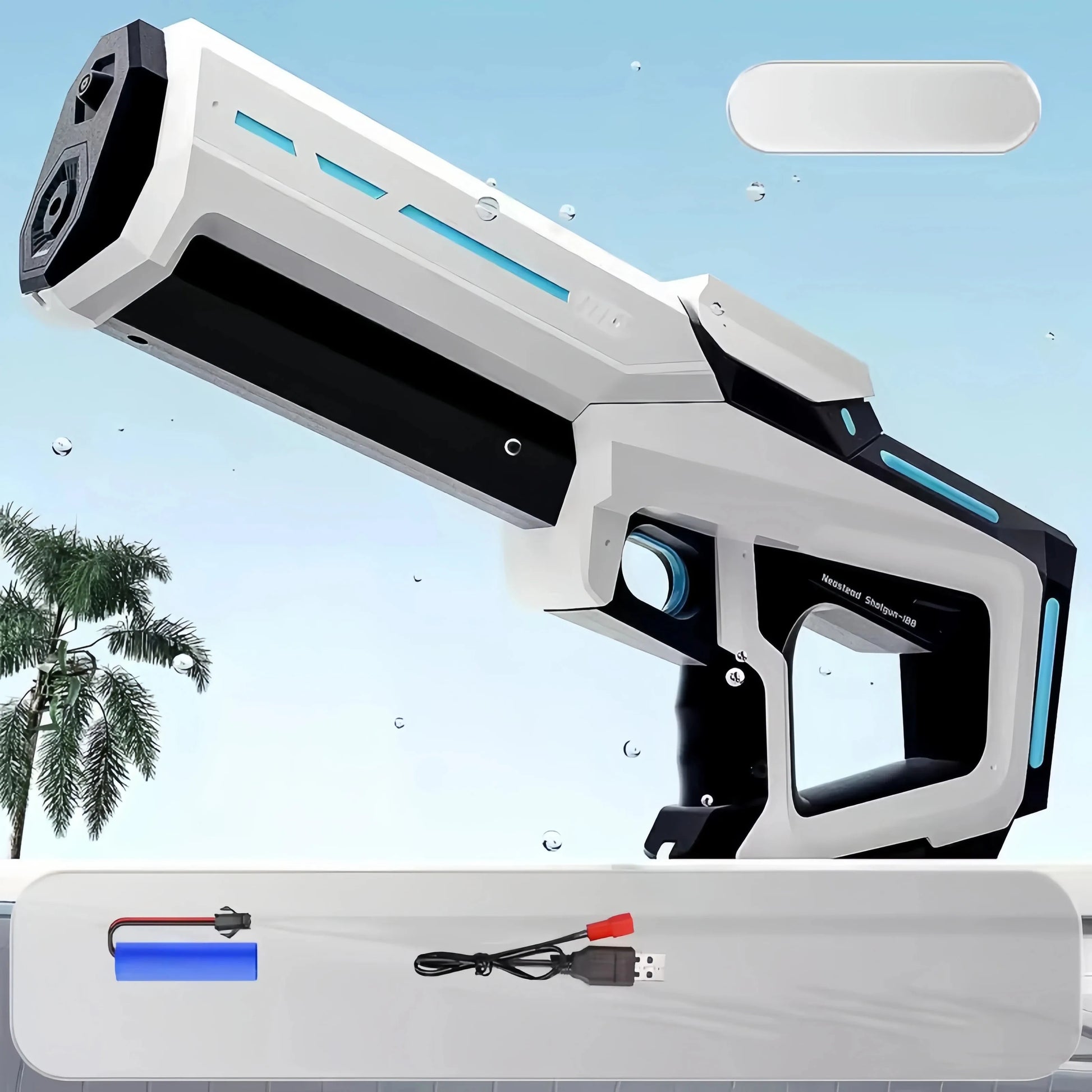 Fusil à Eau Électrique futuriste et puissant