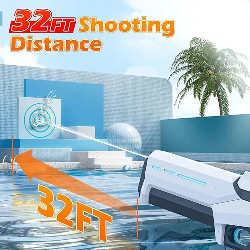 Fusil à Eau Électrique futuriste et puissant
