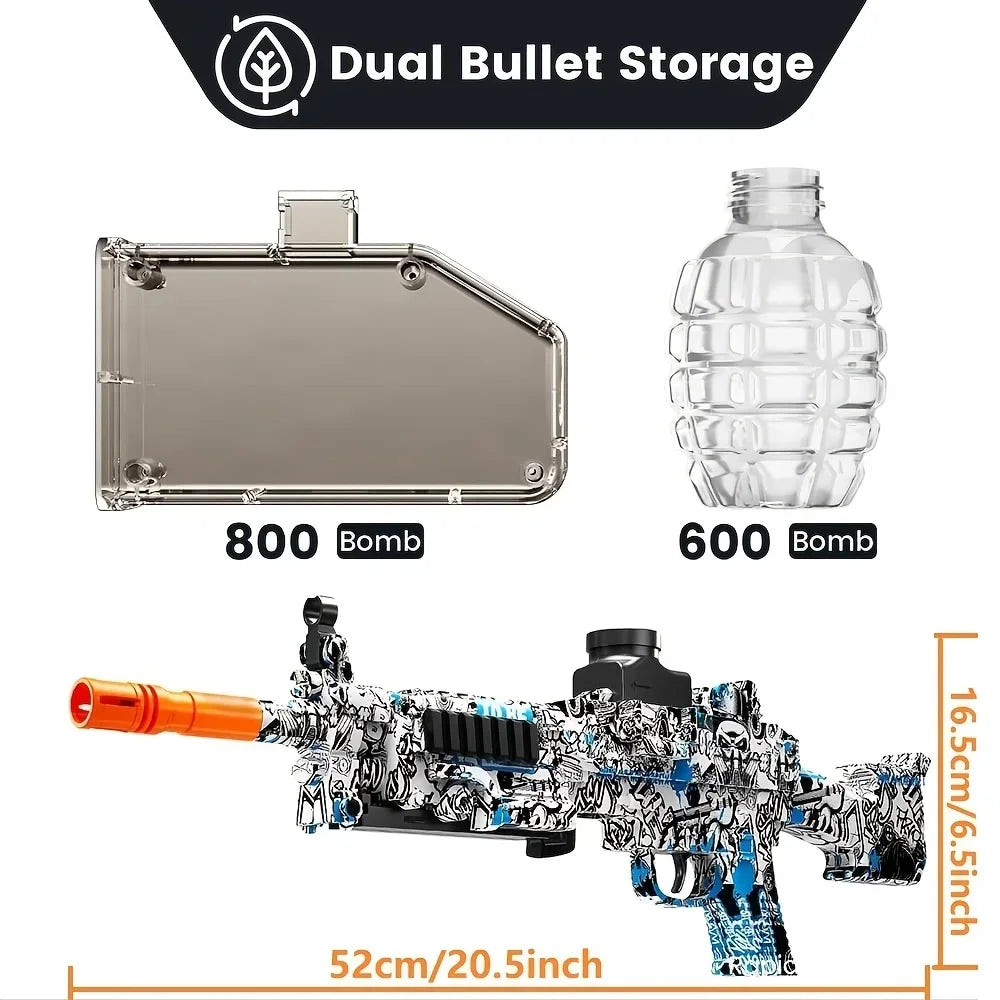 M249 AquaAssault – La puissance en rafale, version H2O.