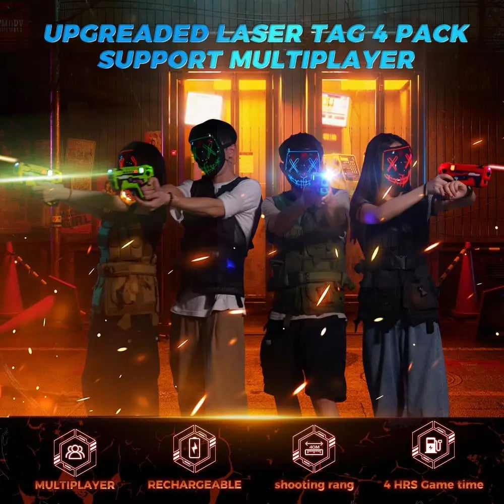 Laser Battle Pro – Le laser game à domicile comme en arène !